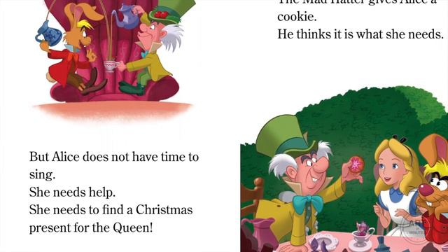 Disney - Alice in Wonderland: A Present for the Queen - Read Aloud Kids Storybook #YouTubeKids смотреть онлайн