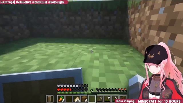 Calli's Out Of Body Experience With Horse 【Mori Calliope】