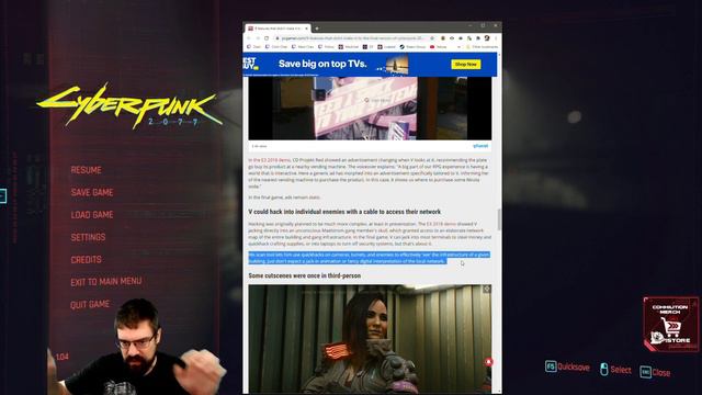 CohhCarnage Plays Cyberpunk 2077 (Hardest Difficulty/Corpo Run) - Episode 168 смотреть онлайн