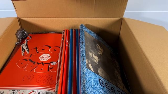 Unboxing Huge Beatles & Solo Scrapbook & Cuttings Archive 1964-1999