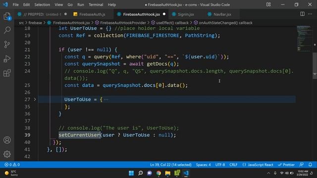React js Basics E-coms Project Part 6 смотреть онлайн