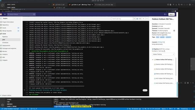 184.2 - Better Vulkan CI Hardware-based Testing смотреть онлайн