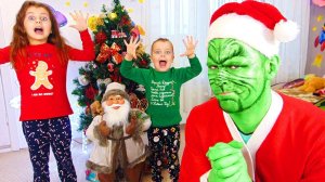 Милана и ГРИНЧ НЕ ПОДЕЛИЛИ подарки на Рождество