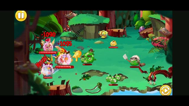 Level 100 Red Giant Valley 1 - In Angry Birds Epic смотреть онлайн
