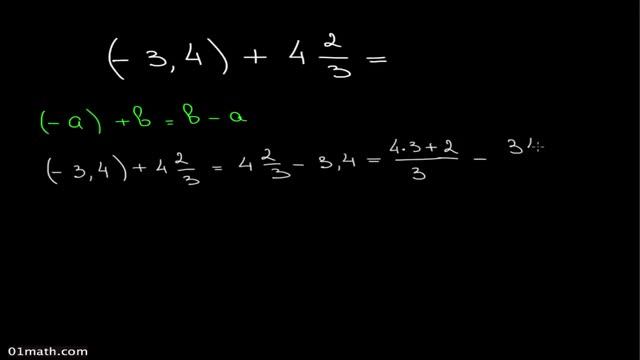 Сложение отрицательного и положительного чисел B2 2 смотреть онлайн