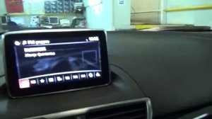 Установка камеры з/в на MAZDA 3 , MAZDA 6 , CX5  с оригинальным штатным головным устройством