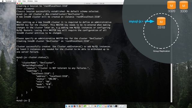 Introduction to MySQL InnoDB Cluster смотреть онлайн