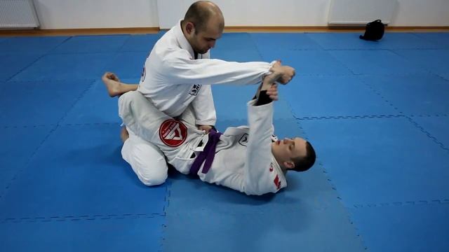 Brazilian Jiu Jitsu Tutorial (Джиу Джитсу) атака из гарда 2