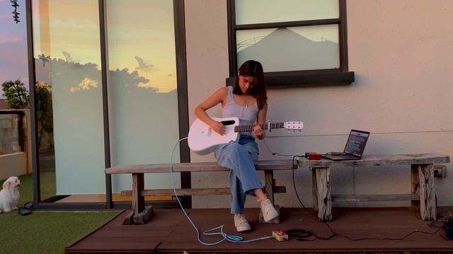 NIKI - PANDEMONIUM (guitar loop cover) Lava Me 2 Guitar смотреть онлайн