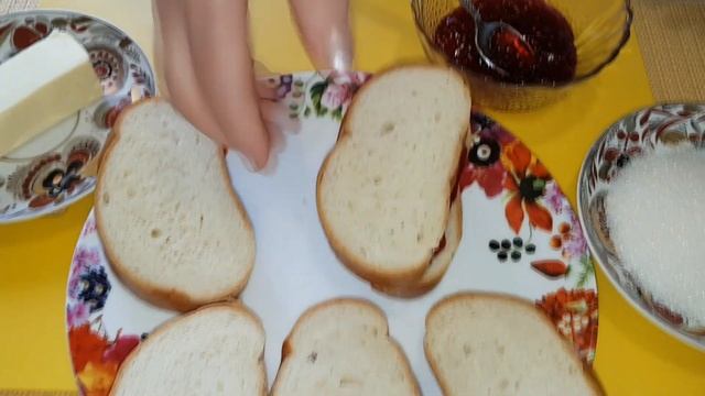 Интересный десерт к чаю на скорую руку!!! смотреть онлайн