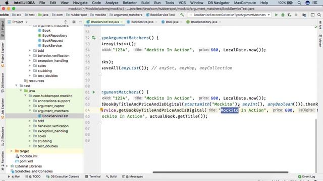 Mockito 3 - String Argument Matchers смотреть онлайн