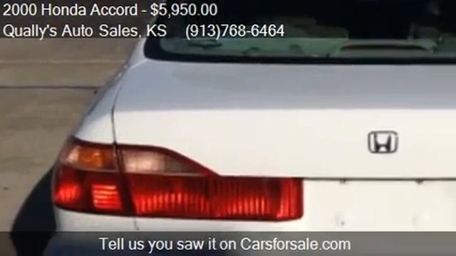 2000 Honda Accord EX sedan - for sale in Olathe, KS 66061 смотреть онлайн