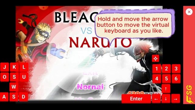 How to move "FSG's virtual keyboard" on Mobile. смотреть онлайн