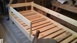 Детская кровать _ деревянная кровать своими руками _ обзор кровати