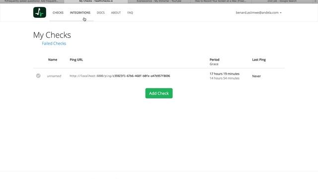 healthchecks смотреть онлайн
