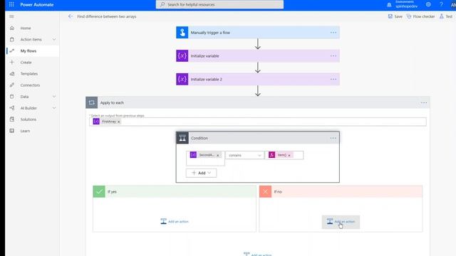Power Automate - How To Compare Two Arrays смотреть онлайн