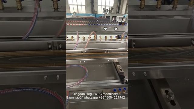 Экструзионная линия для производства террасной доски из ДПК смотреть онлайн