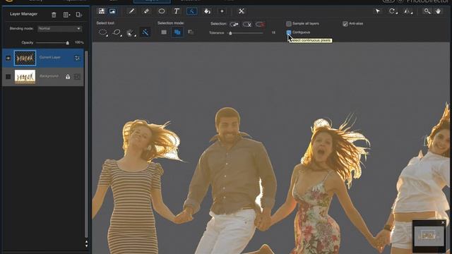 PhotoDirector 8 Tutorial Remove background Add & Customize Express Templates Using Layers смотреть онлайн