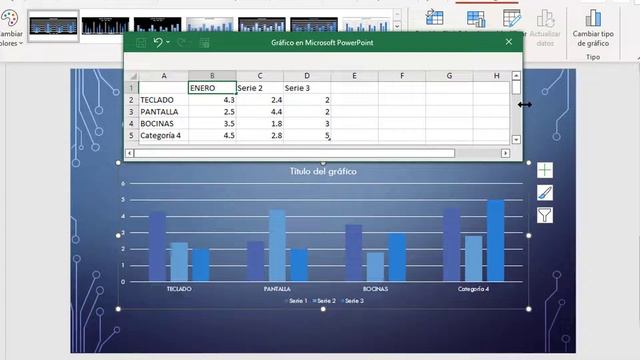 COMO CREAR GRÁFICOS EN POWER POINT | Curso Avanzado смотреть онлайн