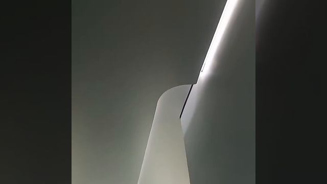 Парящий натяжной потолок с засветкой штор. Potolkoff61 смотреть онлайн