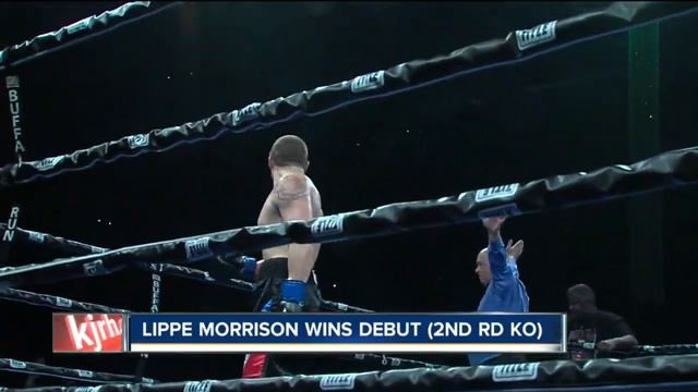 Trey Lippe Morrison wins Pro Boxing debut смотреть онлайн