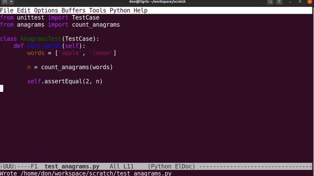 Live Coding in Python v4.2 (Emacs) смотреть онлайн