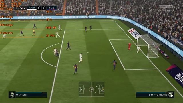 FIFA 18 Test de Rendimiento GTX 670 i7 2600k Real Madrid vs Barcelona смотреть онлайн