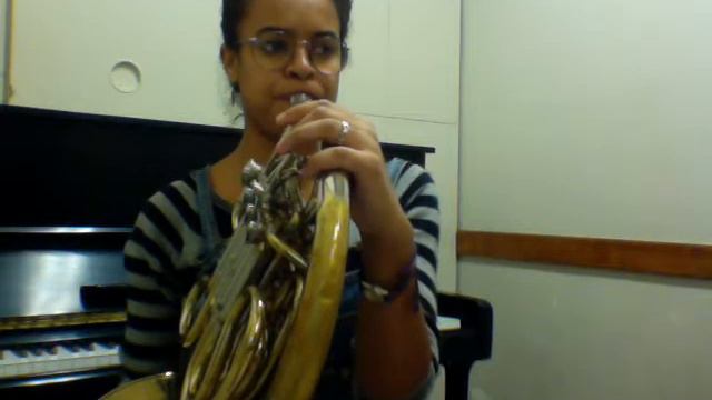 EMU 252 French Horn Playing Test: Bailey Grineage смотреть онлайн