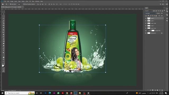 Water Splash Transparent Effect In Photoshop CC Tutorial смотреть онлайн