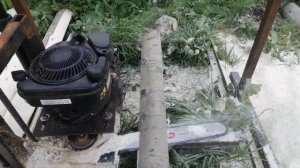 Шинная пилорама своими руками, цепная пилорама с бензиновым двигателем