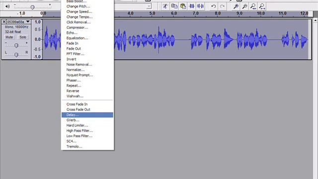Make a Robotic Voice in Audacity смотреть онлайн