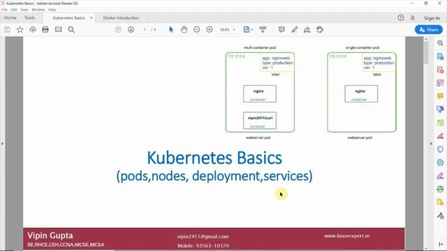 Docker Kubernetes in 2 Hours | Docker for Beginners | Kubernetes Tutorial for Beginners смотреть онлайн