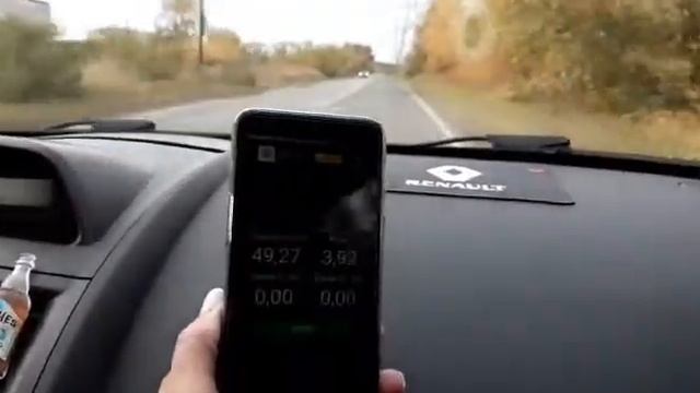 Renault Megane 2, 2006 г.в., 1,4, МКПП, пробег 160 тыс. км. Разгон до 100 км/ч. смотреть онлайн