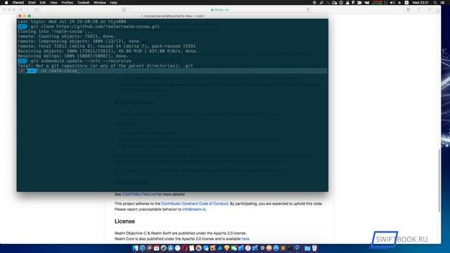 Готовим Realm Mobile Platform к iOS 11 и Swift 4 смотреть онлайн