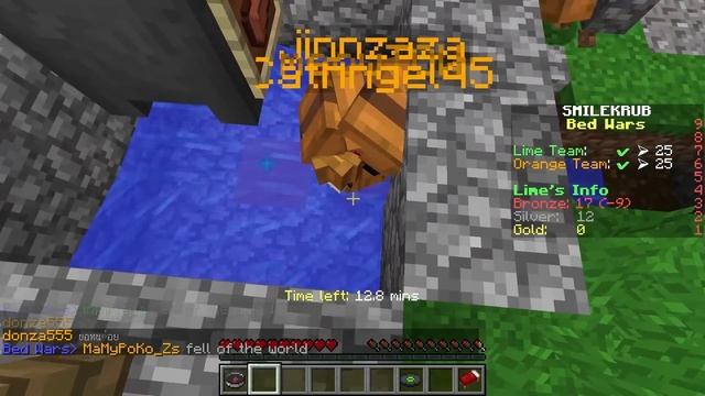 Tackle⁴⁸²⁶ Minecraft - วิธีเล่น Minigame: Bed Wars смотреть онлайн