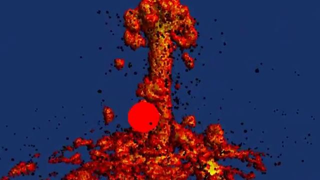 CUDA lava simulation смотреть онлайн