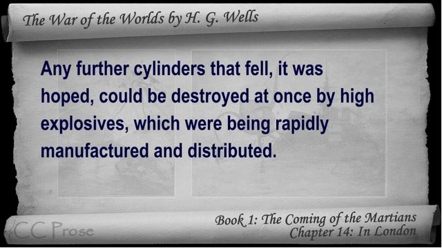 Book 1 - Ch 14 - The War of the Worlds by H. G. Wells - In London смотреть онлайн