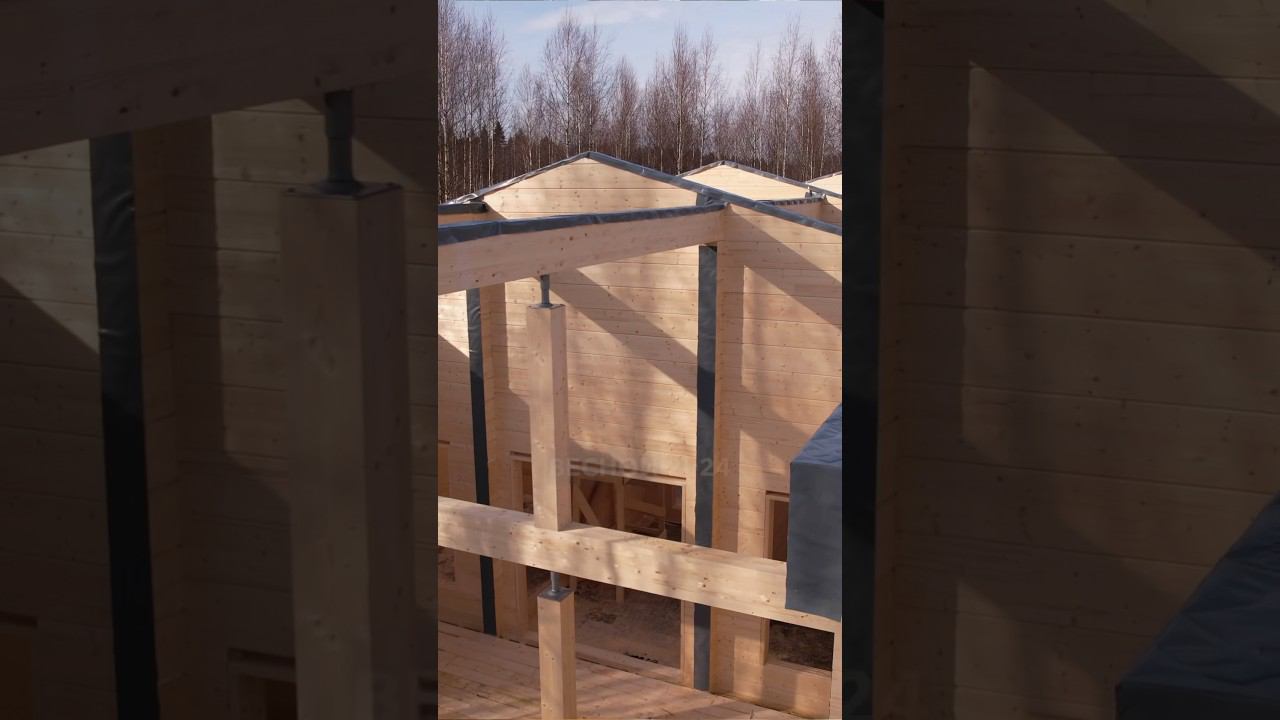 Стоимость СТЕН из БРУСА в 2024 | Стоимость строительства дома из клеёного бруса #строительстводомов смотреть онлайн