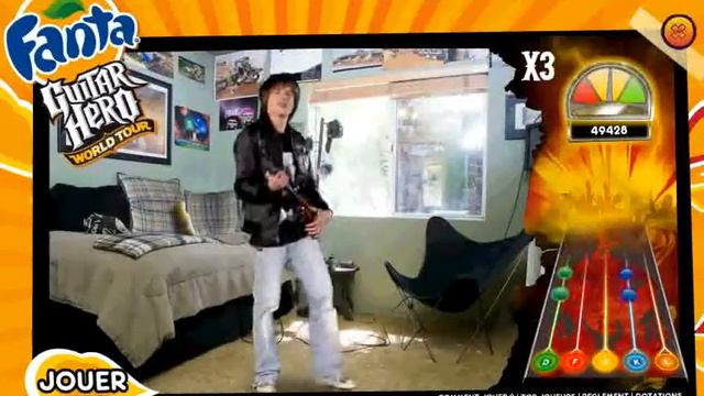 Fanta Guitar Hero Wolrd Tour Giovanni Chant 118208 points смотреть онлайн