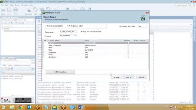 Importing into a MySQL Database смотреть онлайн