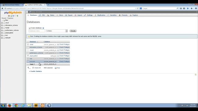 MySQL phpMyAdmin overview смотреть онлайн