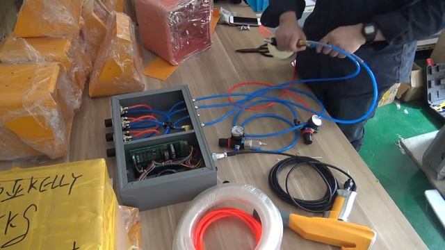 COLO-660T-B порошковая окраска машины установки и создать смотреть онлайн