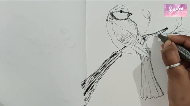 Easy pen art-Notebook Sketch -I "Vintage" смотреть онлайн