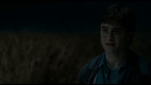 Гарри Поттер и Дары Смерти Ч.2 - Уход Гарри. Рон уговаривает Гарри остаться смотреть онлайн
