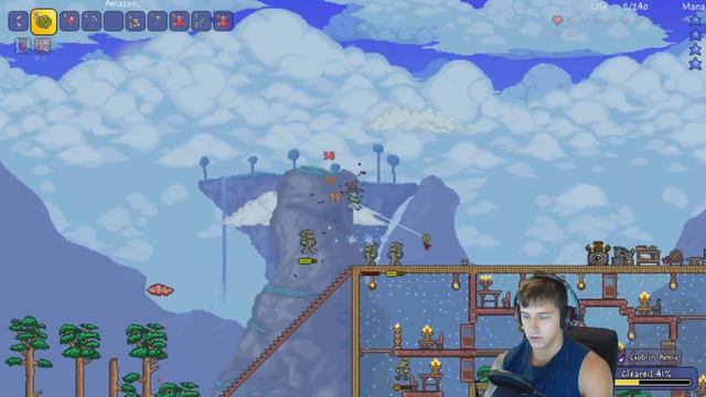 Terraria 1.3 Expert Let's Play Part 8!: GOBLINS! смотреть онлайн