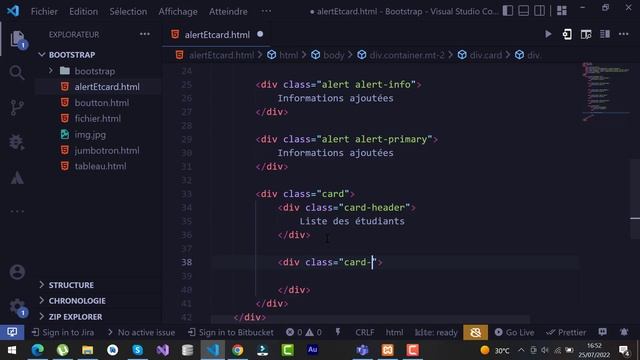 Bootstrap Créer un message d’Alert avec Bootstrap смотреть онлайн