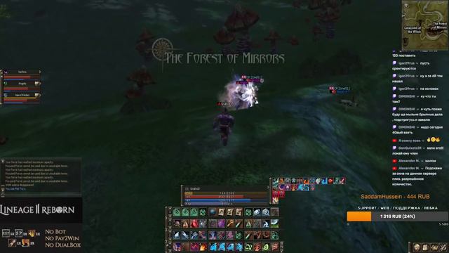 Lineage II L2 Reborn X1 Interlude Tyrant PvP-Fun №3 65+lvl