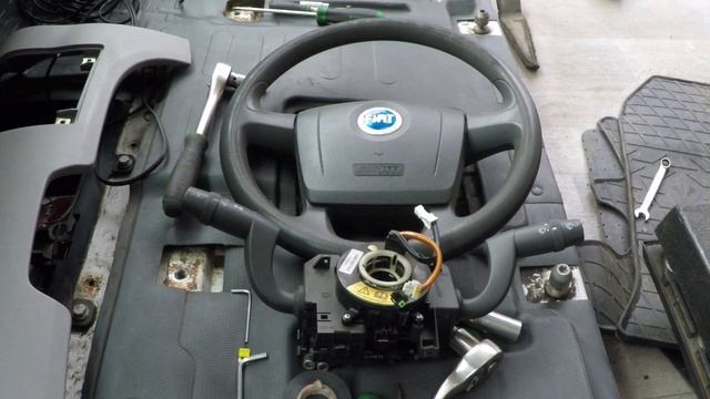 Замена руля Fiat Ducato, ремонт стартера и лебедки смотреть онлайн