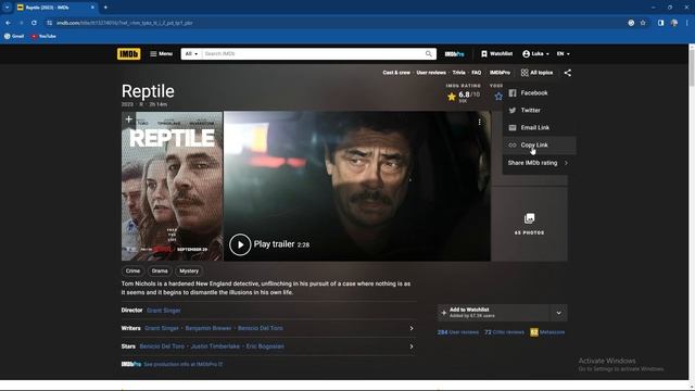 How To Copy The Link of a Movie Or Film on IMDb on PC (Easiest Way) смотреть онлайн