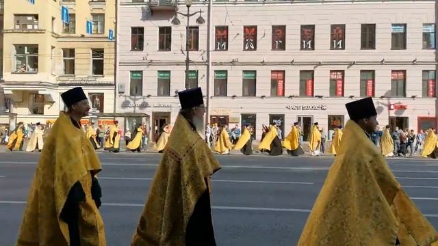 12 сентября Крестный Ход! В Честь Благоверного Александра Невского! смотреть онлайн